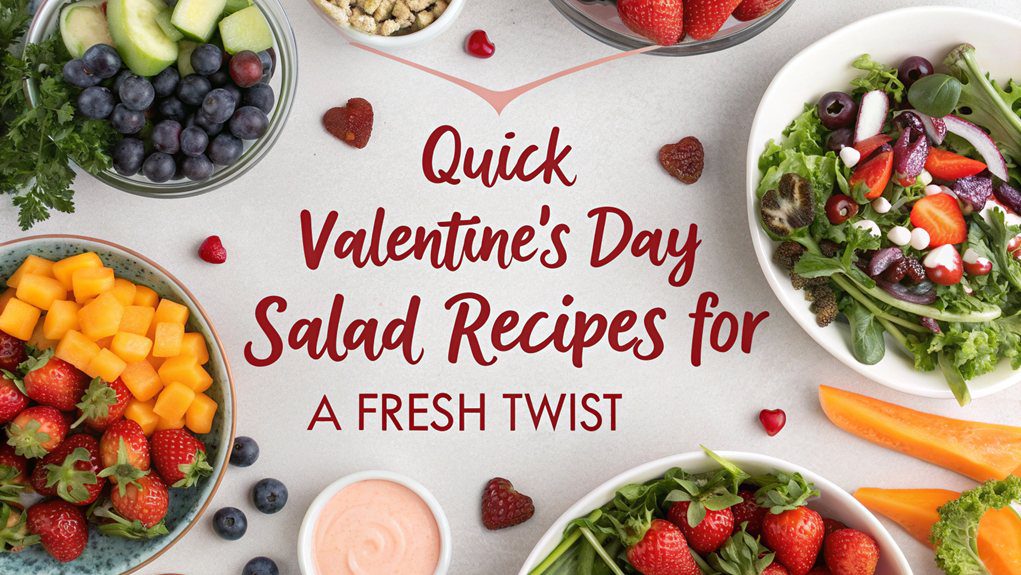 valentine salad quick recipes