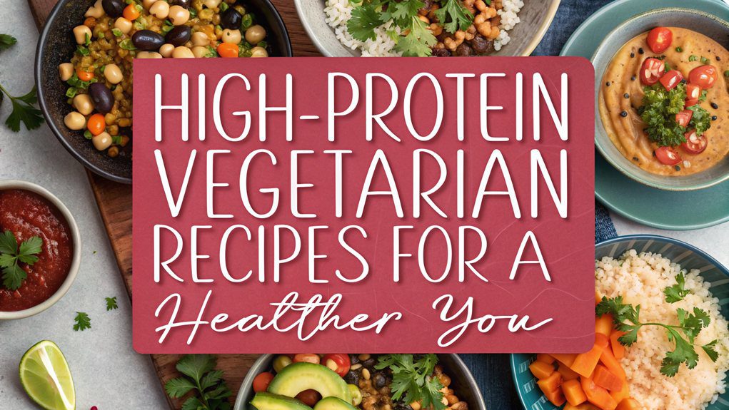 vegetarian protein rich meals