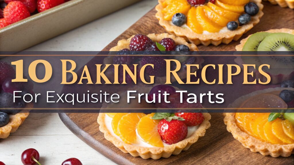 10 Baking Recipes for Exquisite Fruit Tarts