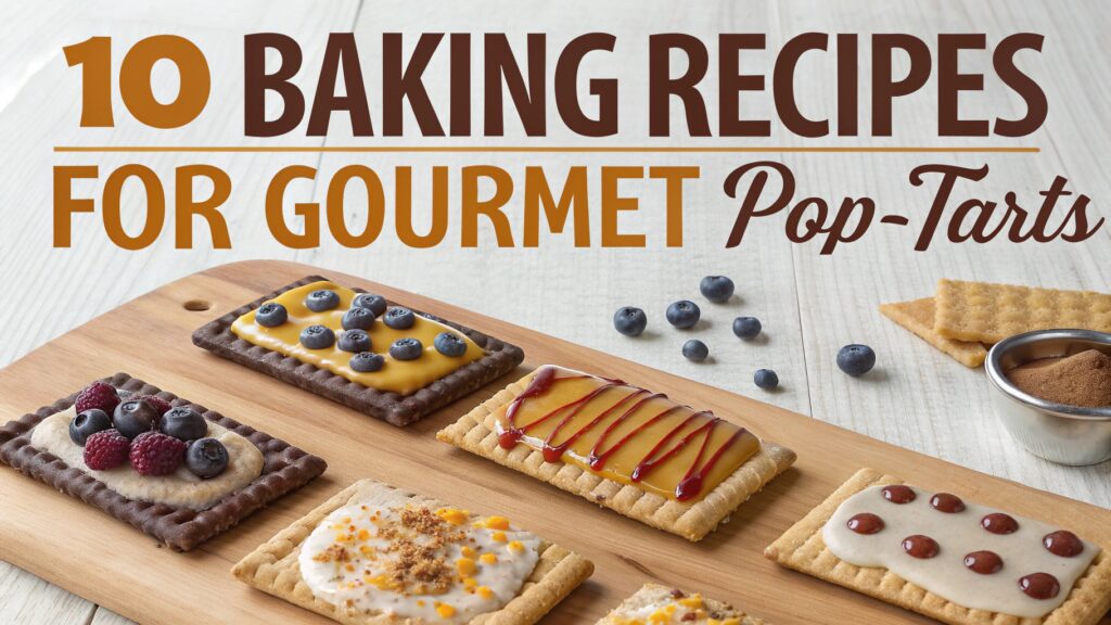 Baking Recipes for Gourmet Pop-Tarts