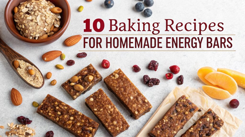 10 Baking Recipes for Homemade Energy Bars