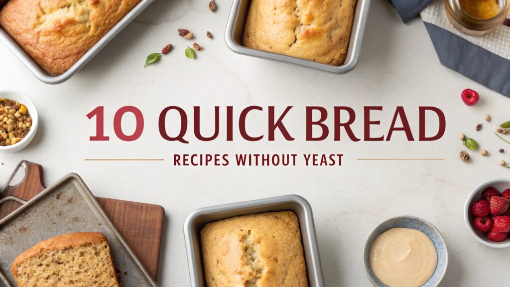 10 Quick Bread Recipes Without Yeast