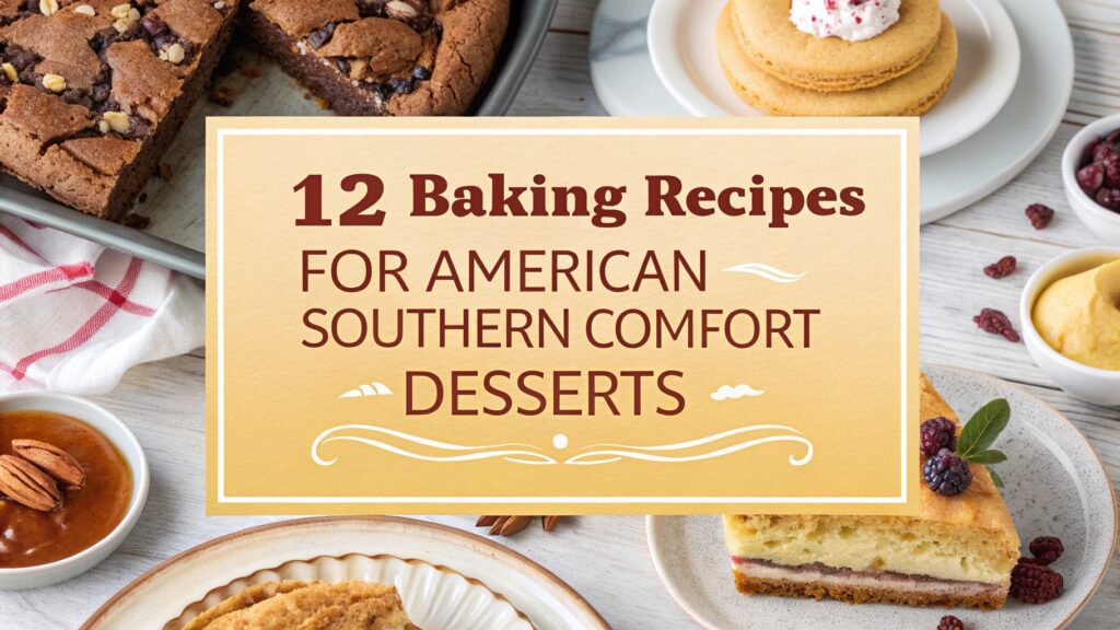 12 Baking Recipes for American Southern Comfort Desserts