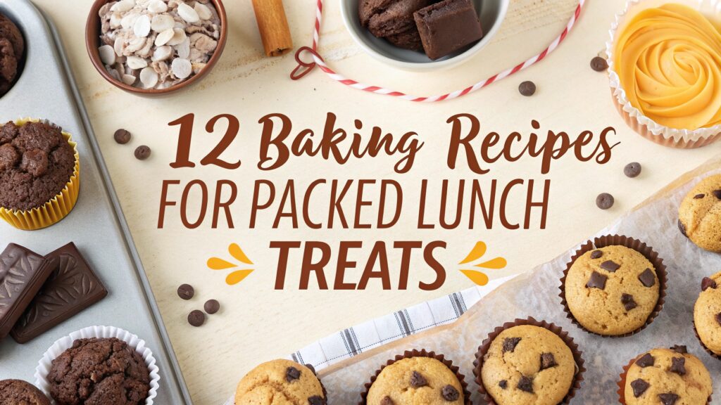 12 Baking Recipes for Packed Lunch Treats