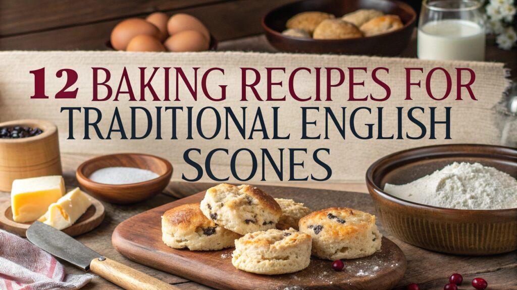 Baking Recipes for Traditional English Scones