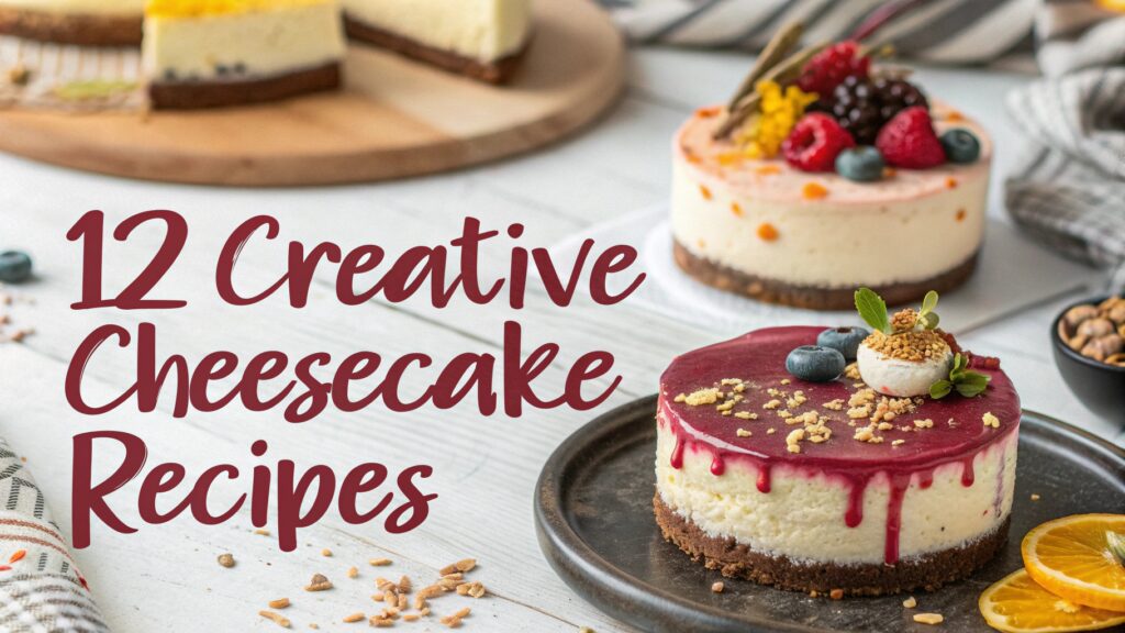 12 Creative Cheesecake Recipes 