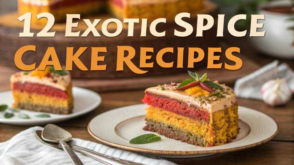 Exotic Spice Cake Recipes 