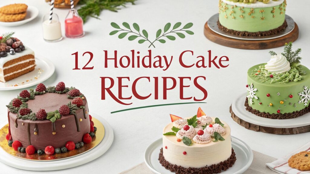 12 Holiday Cake Recipes 