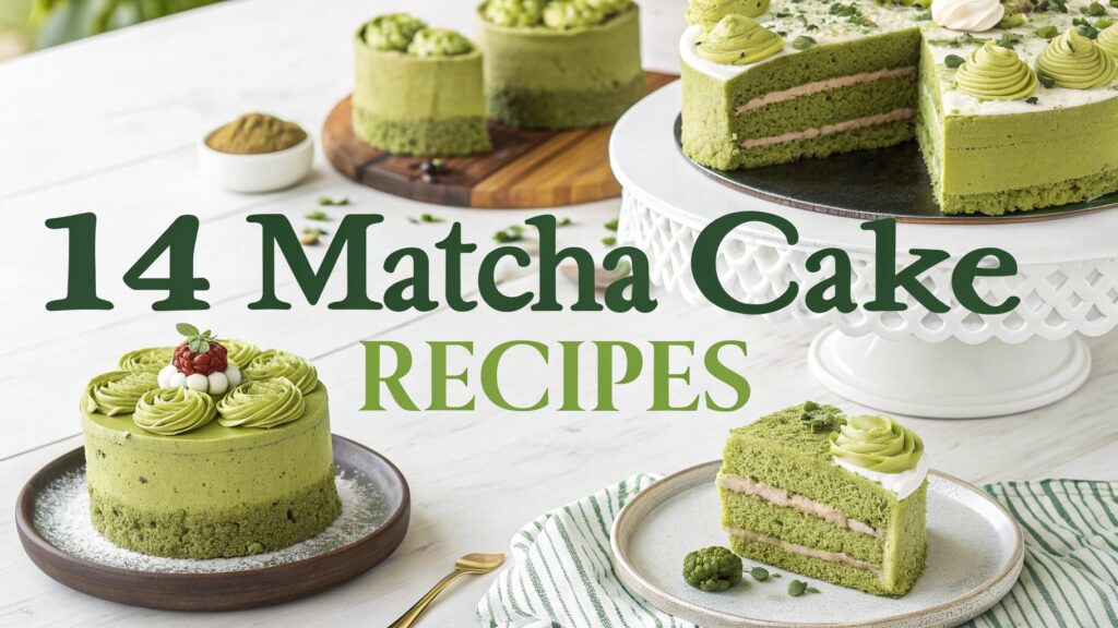 14 Matcha Cake Recipes