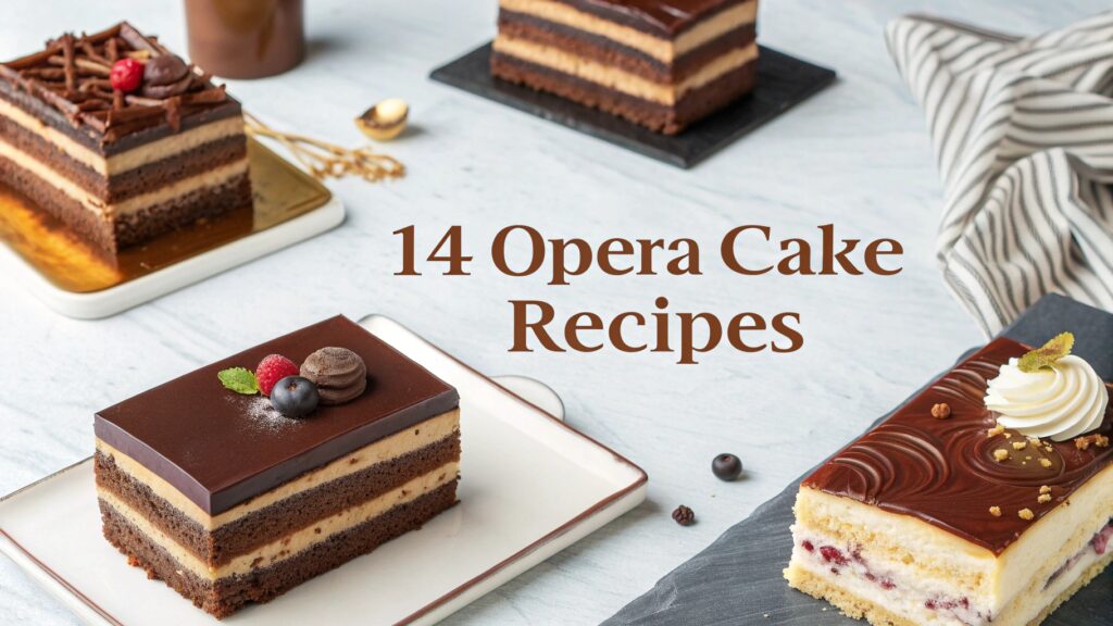 14 Opera Cake Recipes