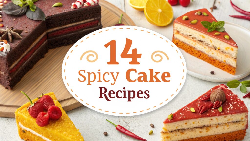 14 Spicy Cake Recipes