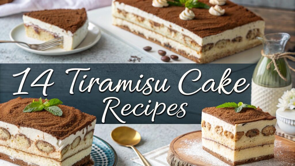 14 Tiramisu Cake Recipes