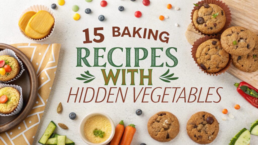 15 Baking Recipes With Hidden Vegetables