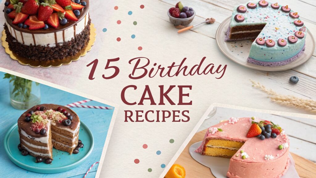 15 Birthday Cake Recipes