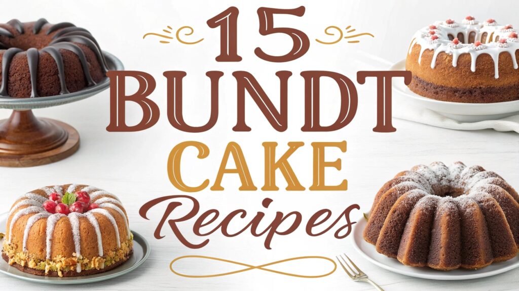 15 Bundt Cake Recipes