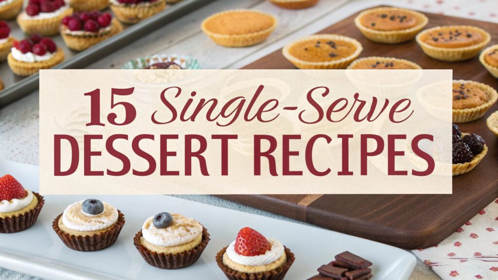 Single-Serve Dessert Recipes