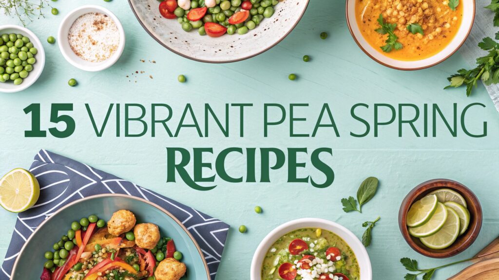 15 Vibrant Pea Spring Recipes