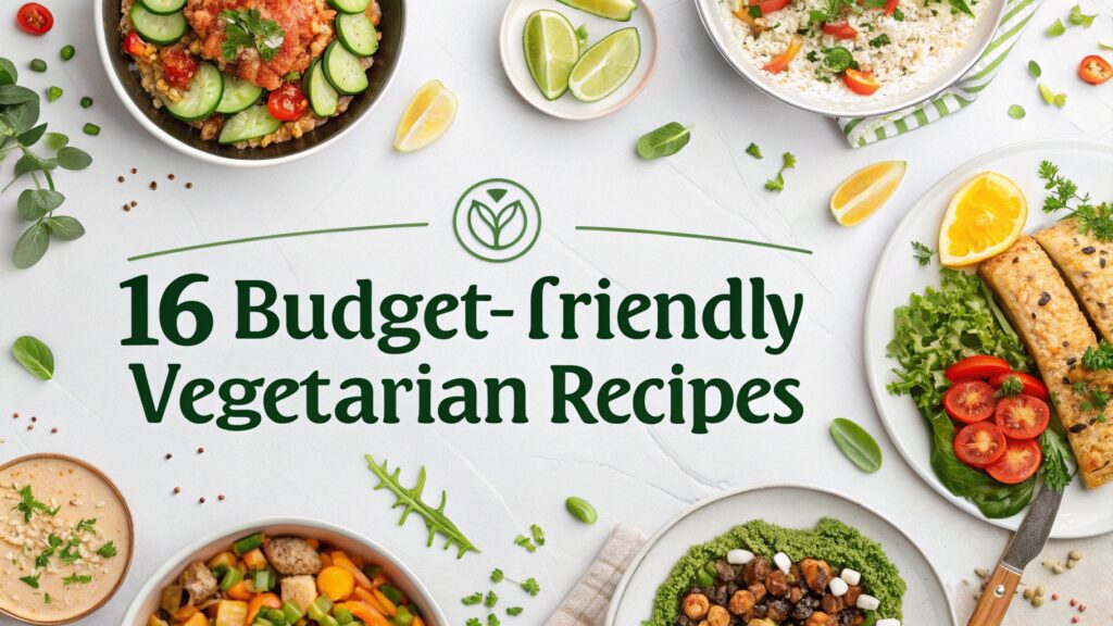 16 Budget-Friendly Vegetarian Recipes