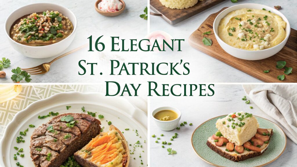 16 Elegant St. Patrick’s Day Recipes 