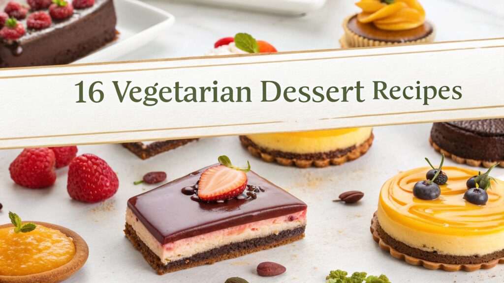 16 Vegetarian Dessert Recipes