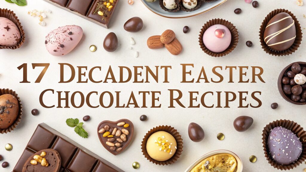 17 Decadent Easter Chocolate Recipes