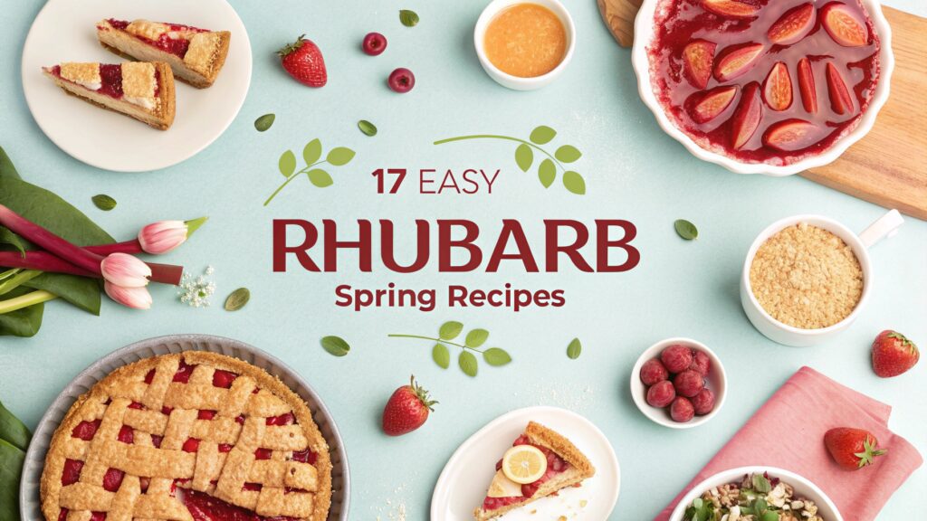 17 Easy Rhubarb Spring Recipes