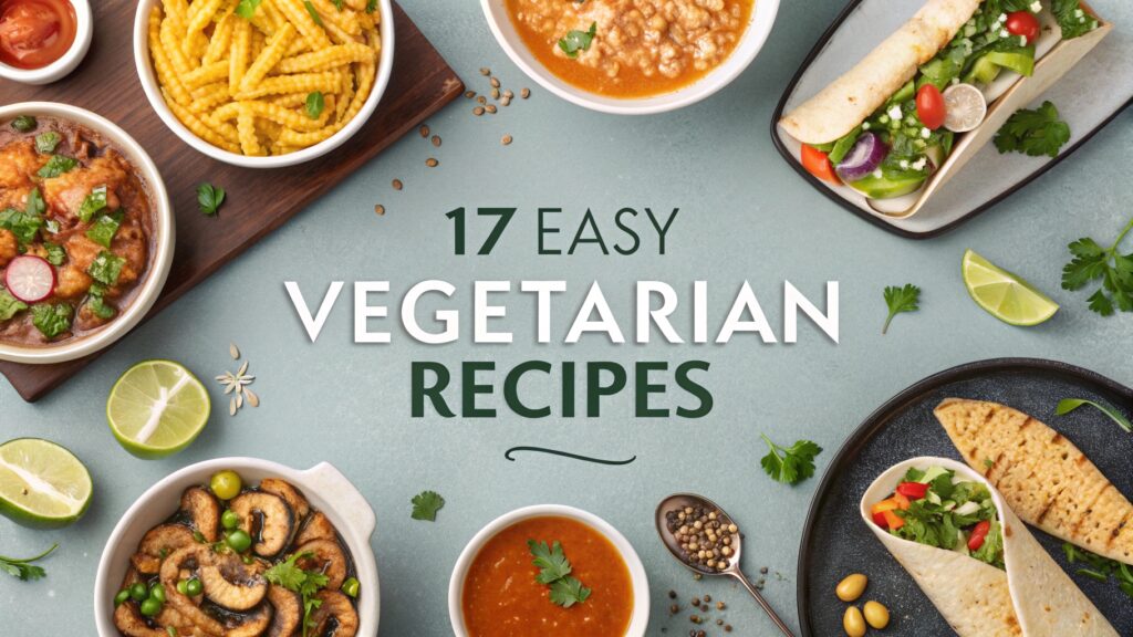 17 Easy Vegetarian Recipes