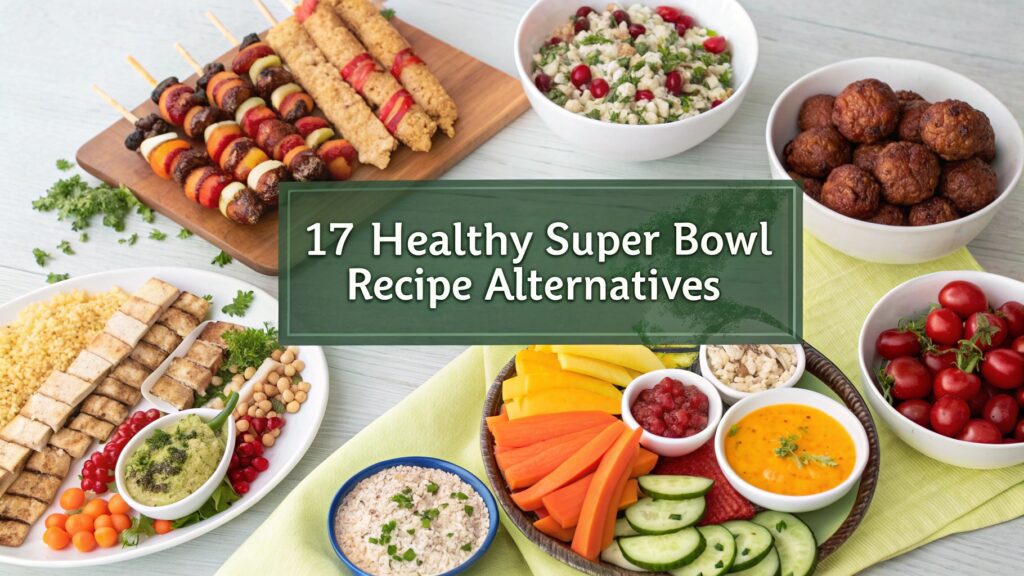 17 Healthy Super Bowl Recipe Alternatives