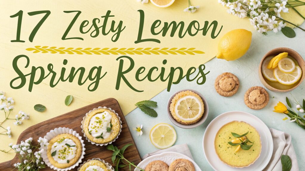 17 Zesty Lemon Spring Recipes