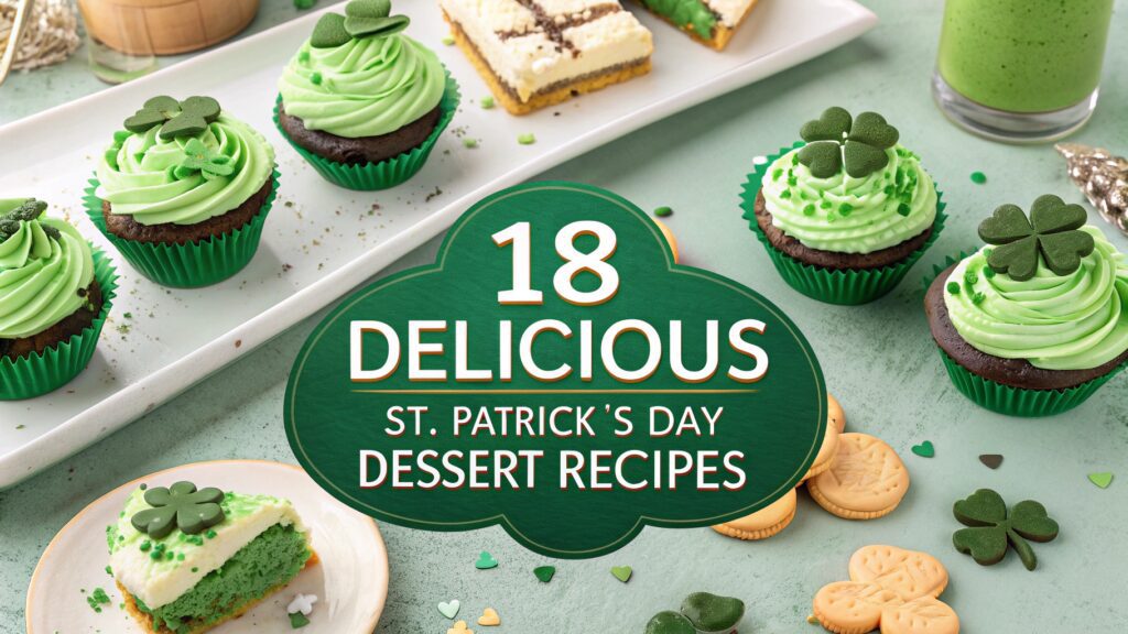 18 Delicious St. Patrick’s Day Dessert Recipes