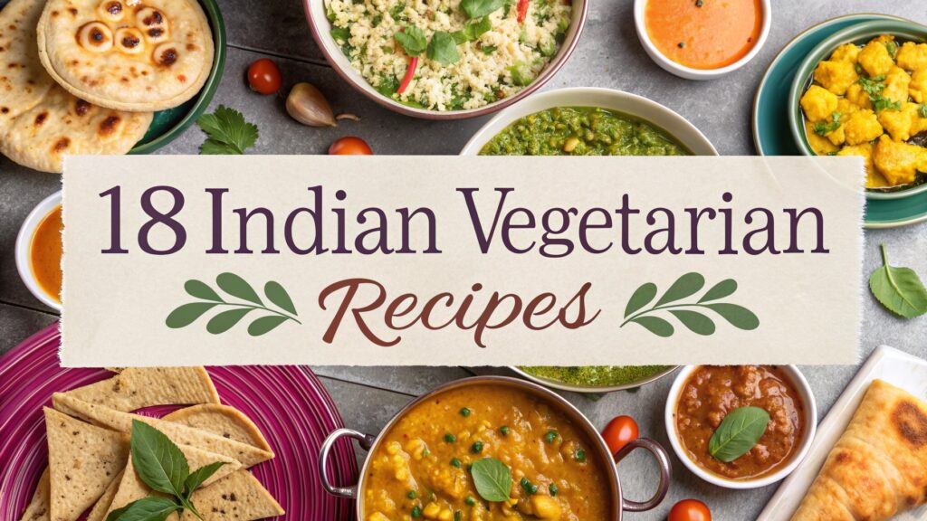 18 Indian Vegetarian Recipes