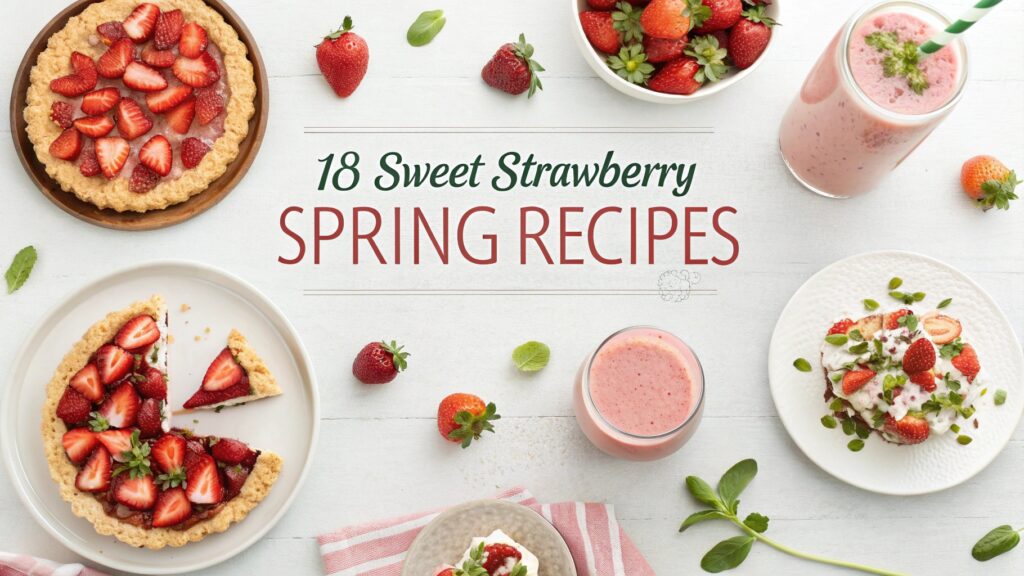 18 Sweet Strawberry Spring Recipes