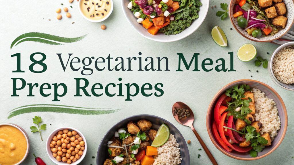 18 Vegetarian Meal Prep Recipes