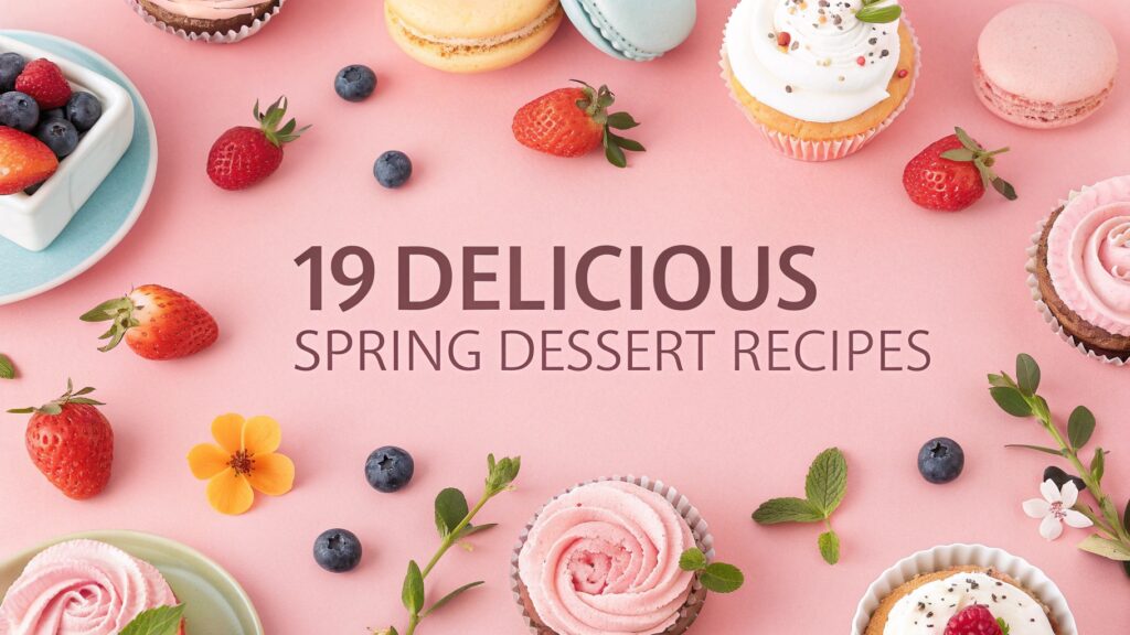 19 Delicious Spring Dessert Recipes