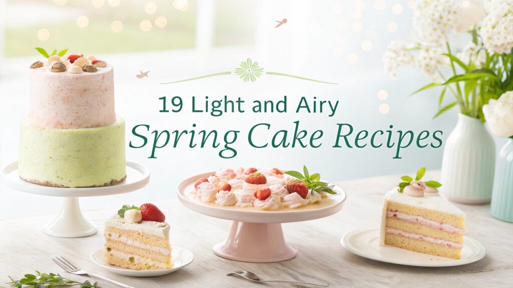 19 Light and Airy Spring Cake Recipes