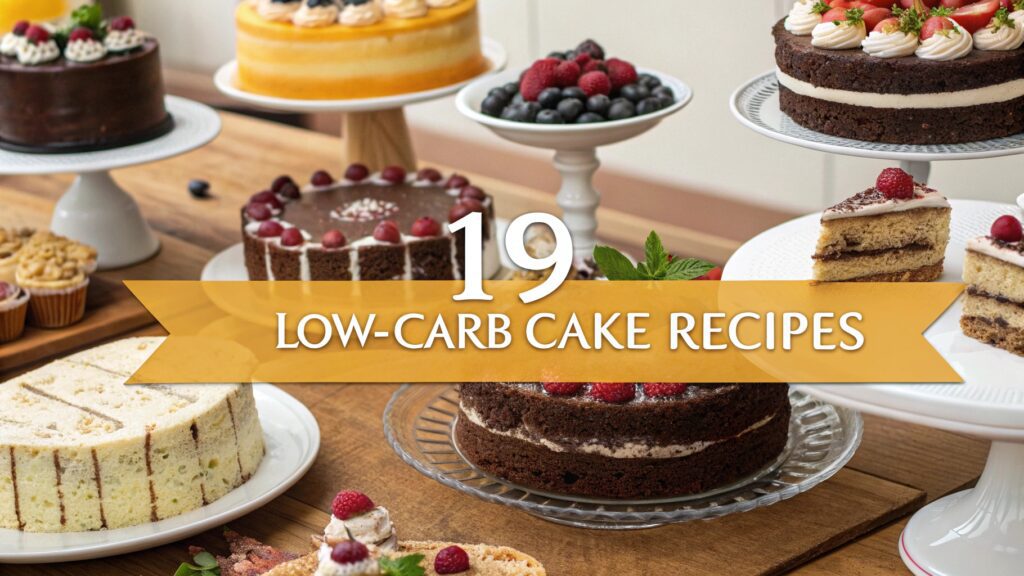 19 Low-Carb Cake Recipes