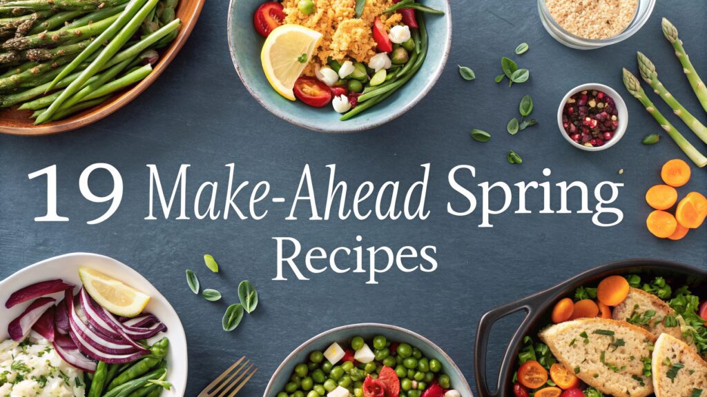 19 Make-Ahead Spring Recipes