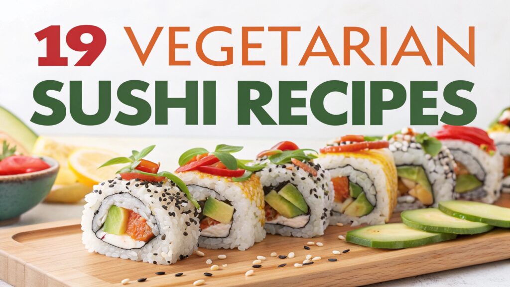 19 Vegetarian Sushi Recipes