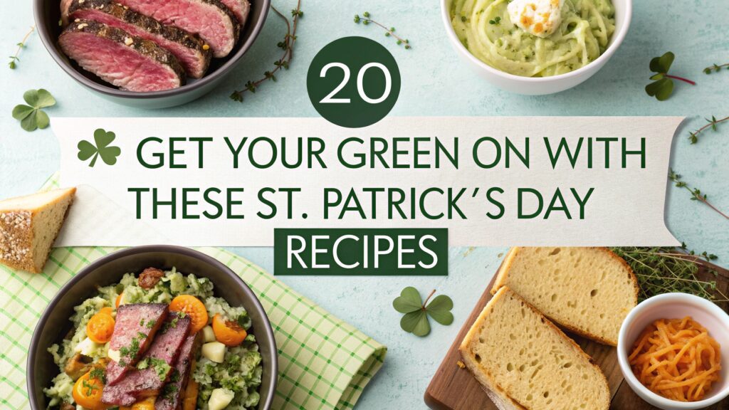 20 Get Your Green on With These St. Patrick’s Day Recipes