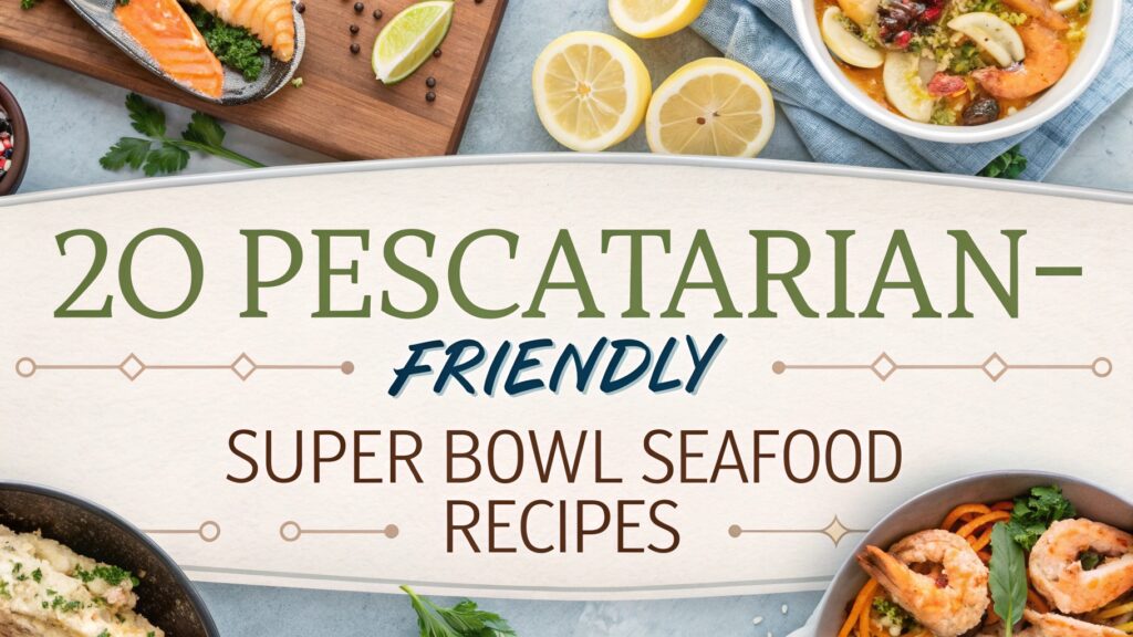 20 Pescatarian-Friendly Super Bowl Seafood Recipes