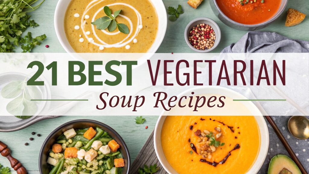 21 Best Vegetarian Soup Recipes