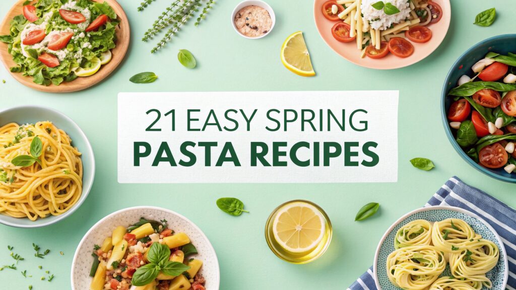 21 Easy Spring Pasta Recipes