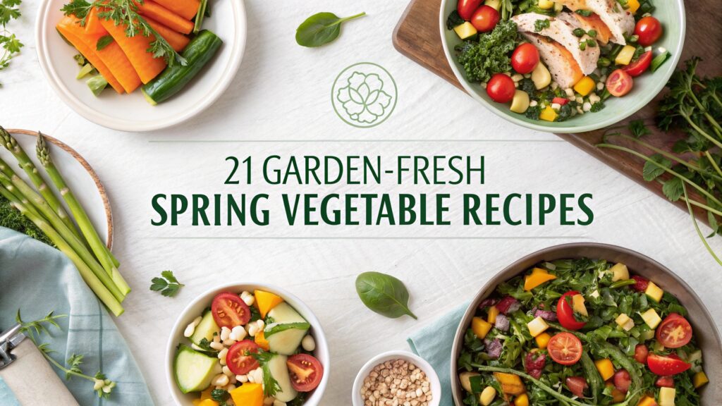 Garden-Fresh Spring Vegetable Recipes