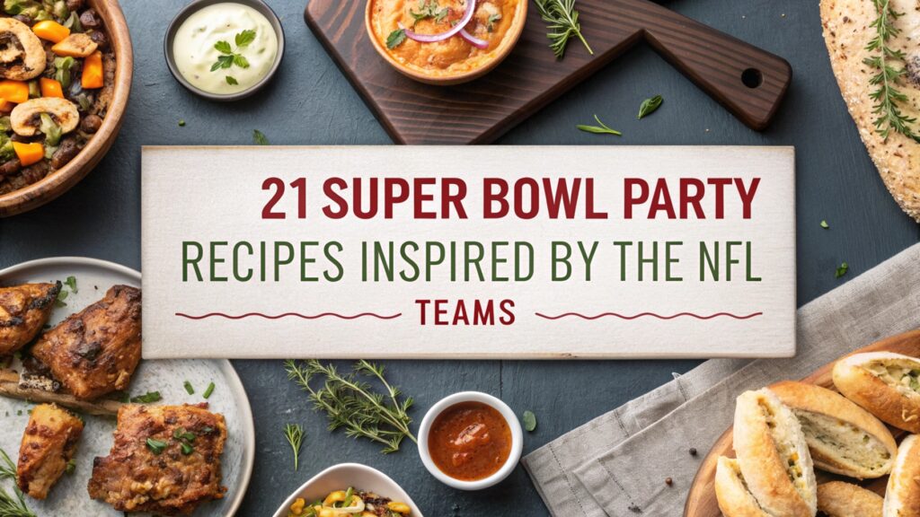 21 Super Bowl Party Recipes Inspired by the NFL Teams