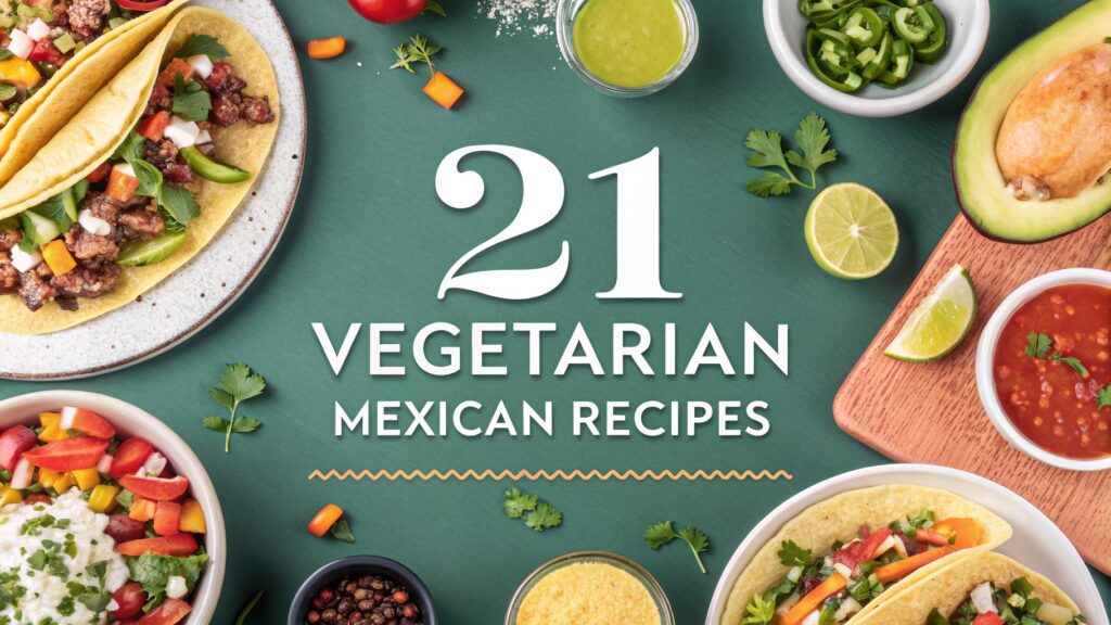 21 Vegetarian Mexican Recipes