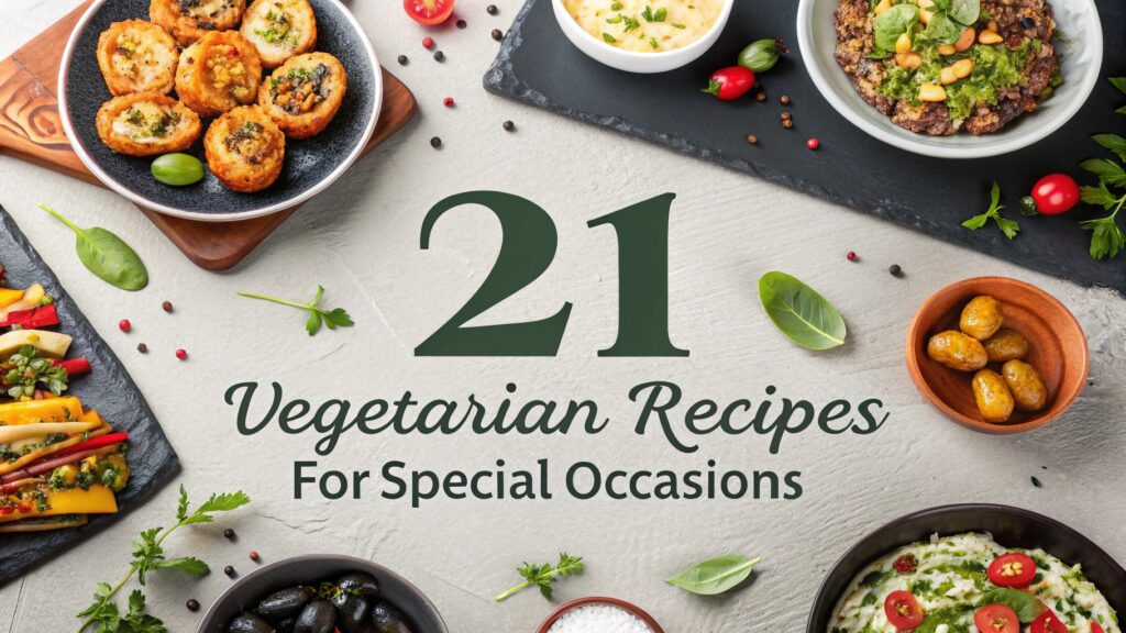 21 Vegetarian Recipes for Special Occasions