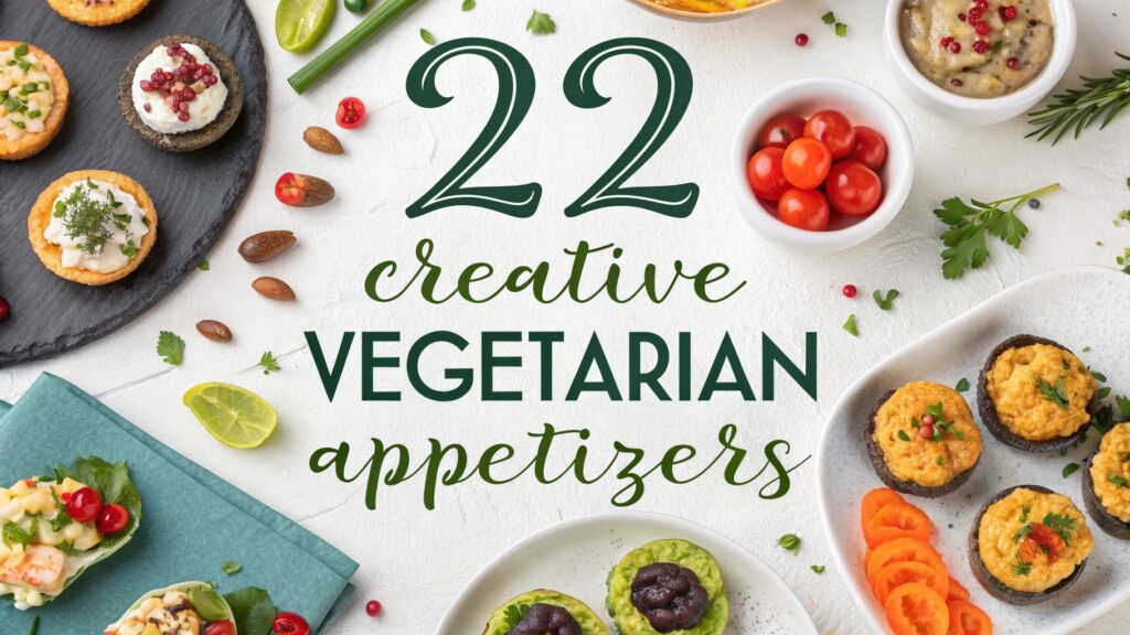 22 Creative Vegetarian Appetizers