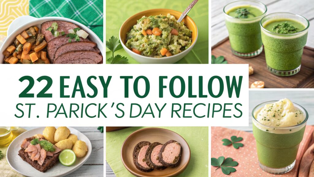 22 Easy to Follow St. Patrick’s Day Recipes