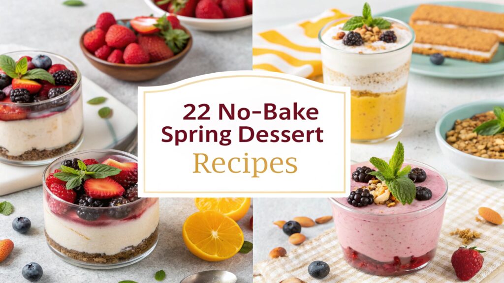 22 No-Bake Spring Dessert Recipes