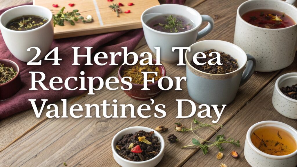 24 Herbal Tea Recipes for Valentine’s Day